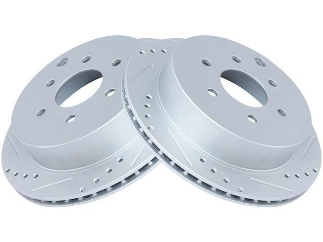 Set of 2 Rear Brake Rotors for Suzuki Equator (2009–2012) TX983BJ