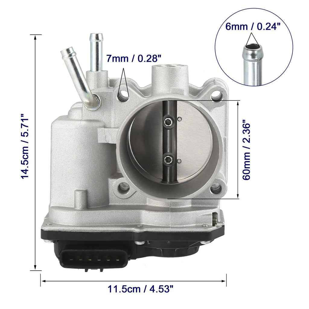 Throttle Body Assembly for Toyota Matrix Corolla (2005–2008) 22030-0D031 22030-22041