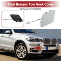 Tow Hook Cover for BMW 428i (2014 - 2016) Silver Tone