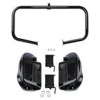 Lower Vented Fairings Radiators Engine Guard Bar for Harley Touring (2014–2024)