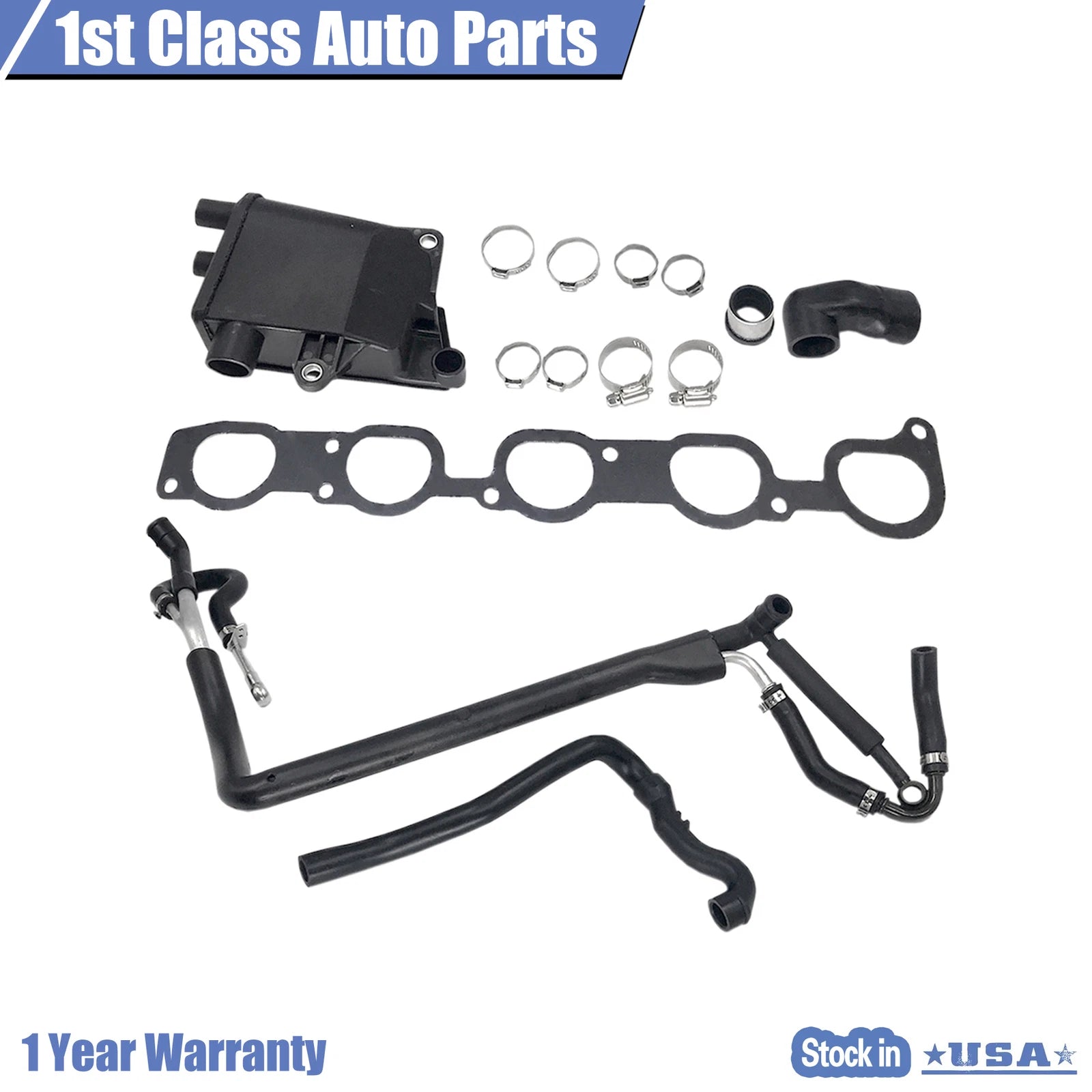 Vent Pipe Kit for Volvo C70 S60 S70 V70 (1999–2001) [9470330][1271988][8653339]
