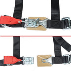 4-Point Black Harness Seatbelt for Can-Am ATV UTV (YYYY–YYYY)