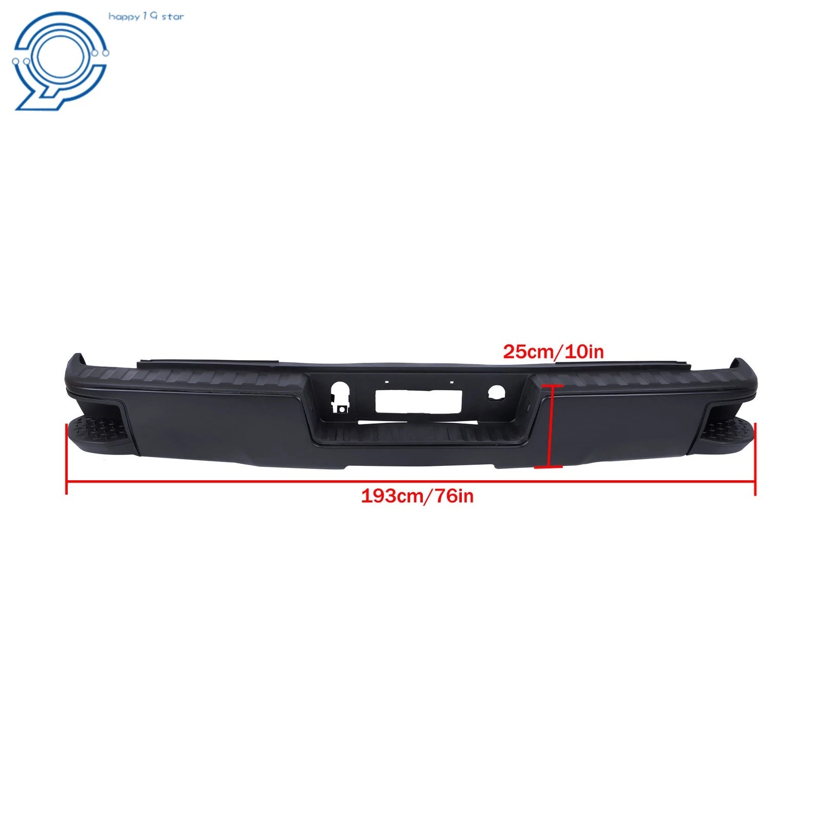 Rear Step Bumper Assembly for Chevy Silverado Sierra 1500 (2014-2018)