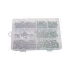 Set of 198 Green Clips & M6 Screws for German M5 Trim Screws