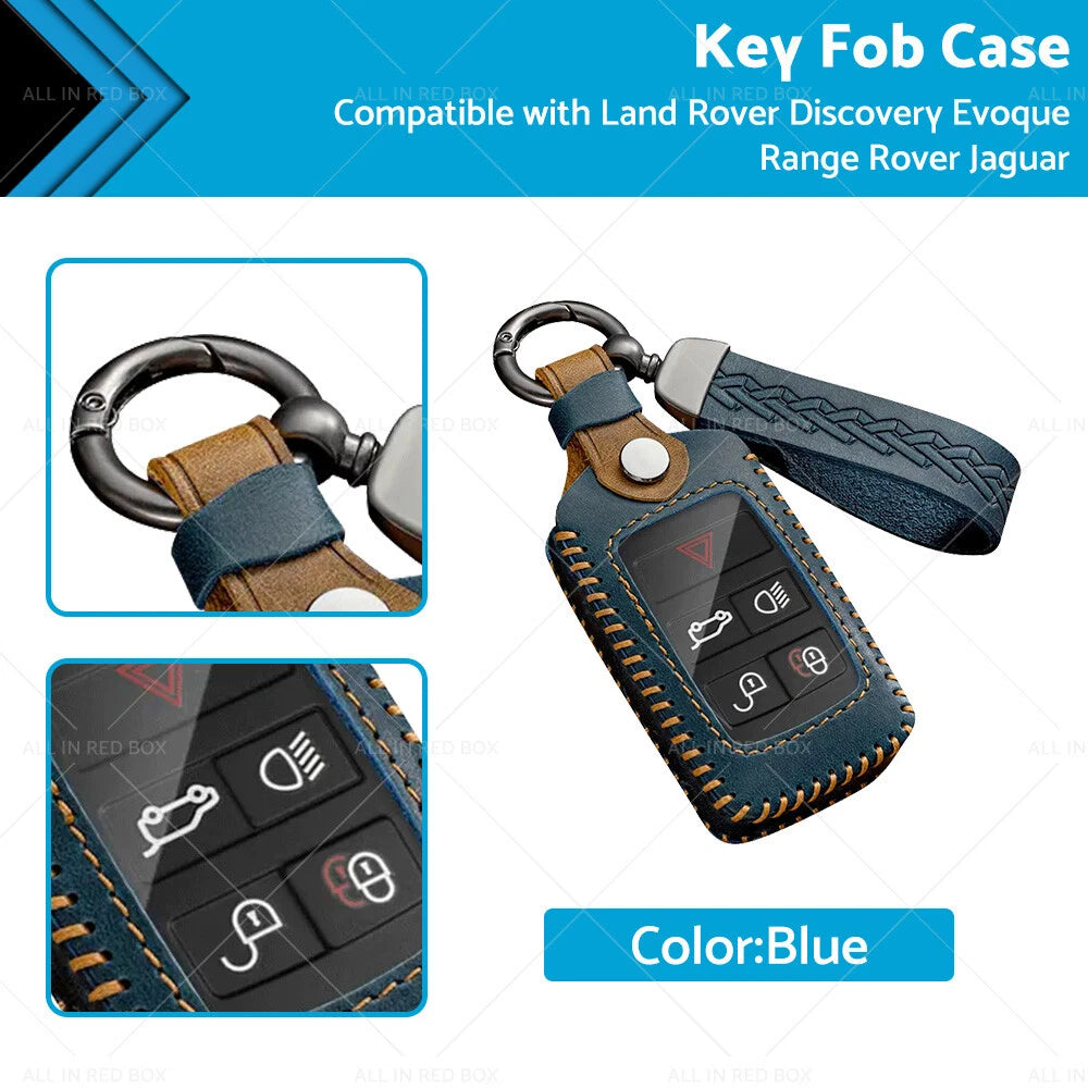 Remote Key Fob Case for Land Rover Discovery, Evoque, Range Rover, Jaguar