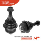 8x Front Tie Rod End Ball Joint for Chevy Silverado 2500 (2001-2004)