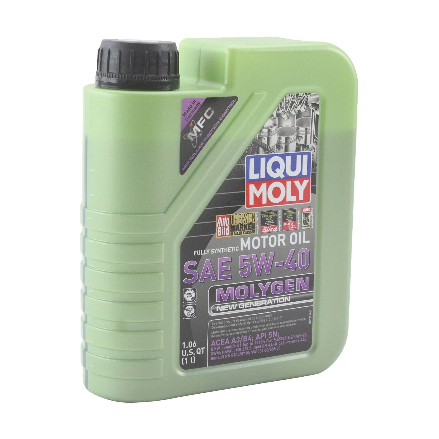 Liqui Moly 20230 Engine Motor Oil 5W-40 for (1 L)
