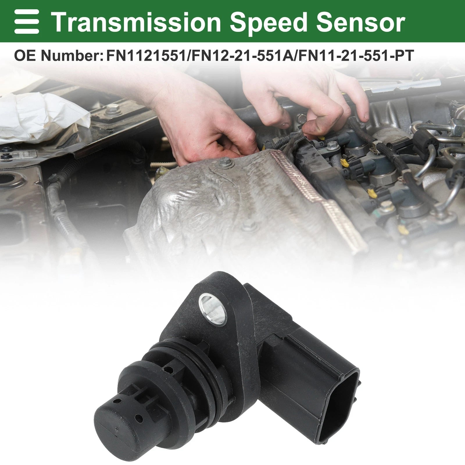 Transmission Speed Sensor VSS for Mazda 5 2.5 (2006–2015) No.FN1121551