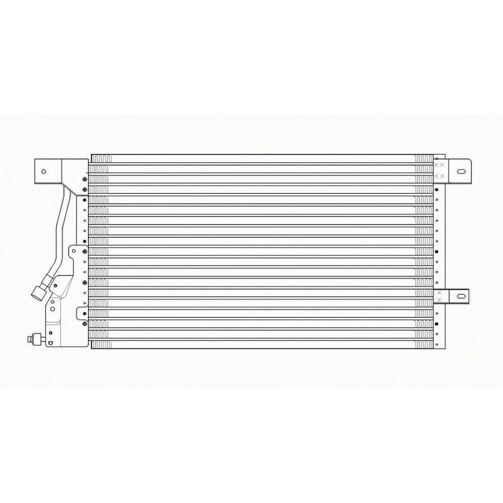 Replacement A/C Condenser Repair Part For 1997-2005 Mercury Sable