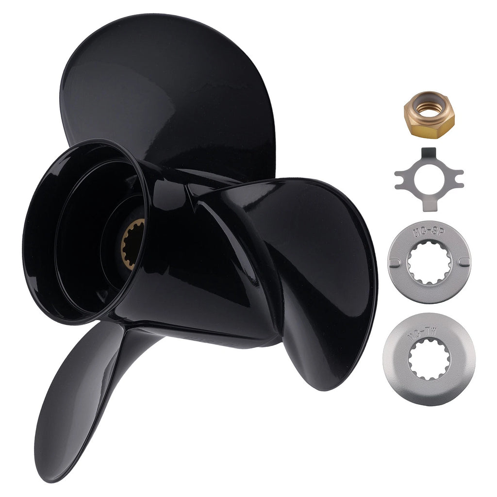 Aluminum Propeller 15" Pitch for Mercury 30HP 40HP 50HP (48-73140A45 RH)