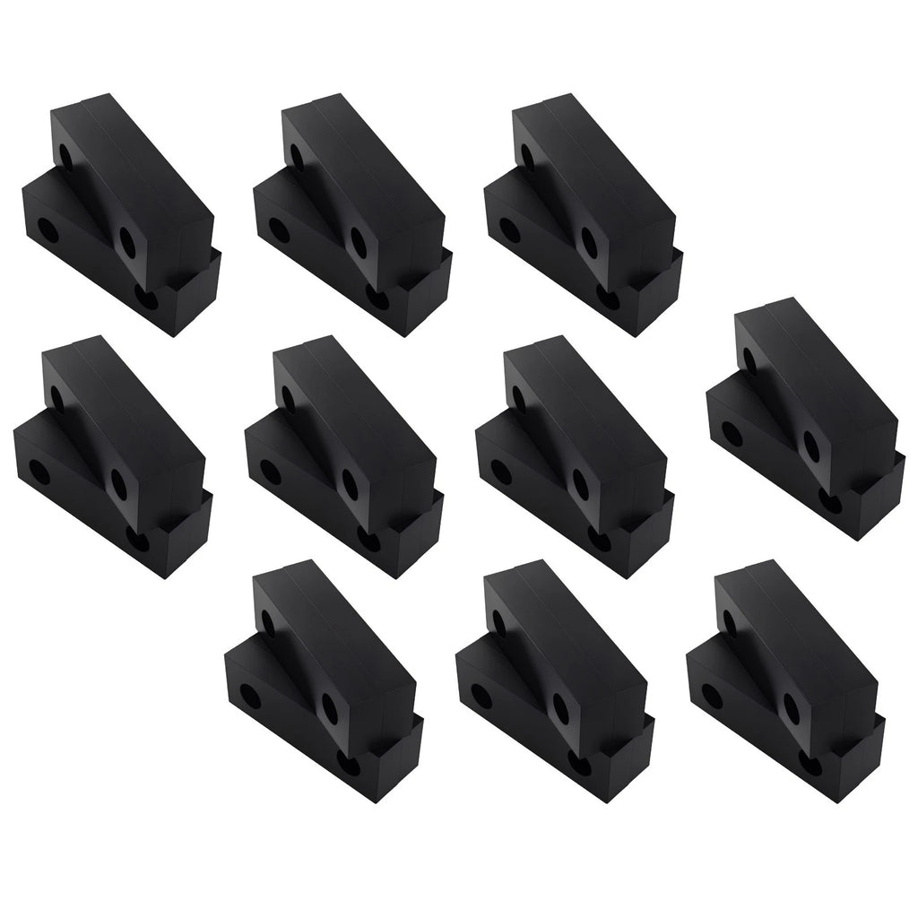 10 Pack Soft Jaws for Kurt 6" Vise (6"x2"x1")