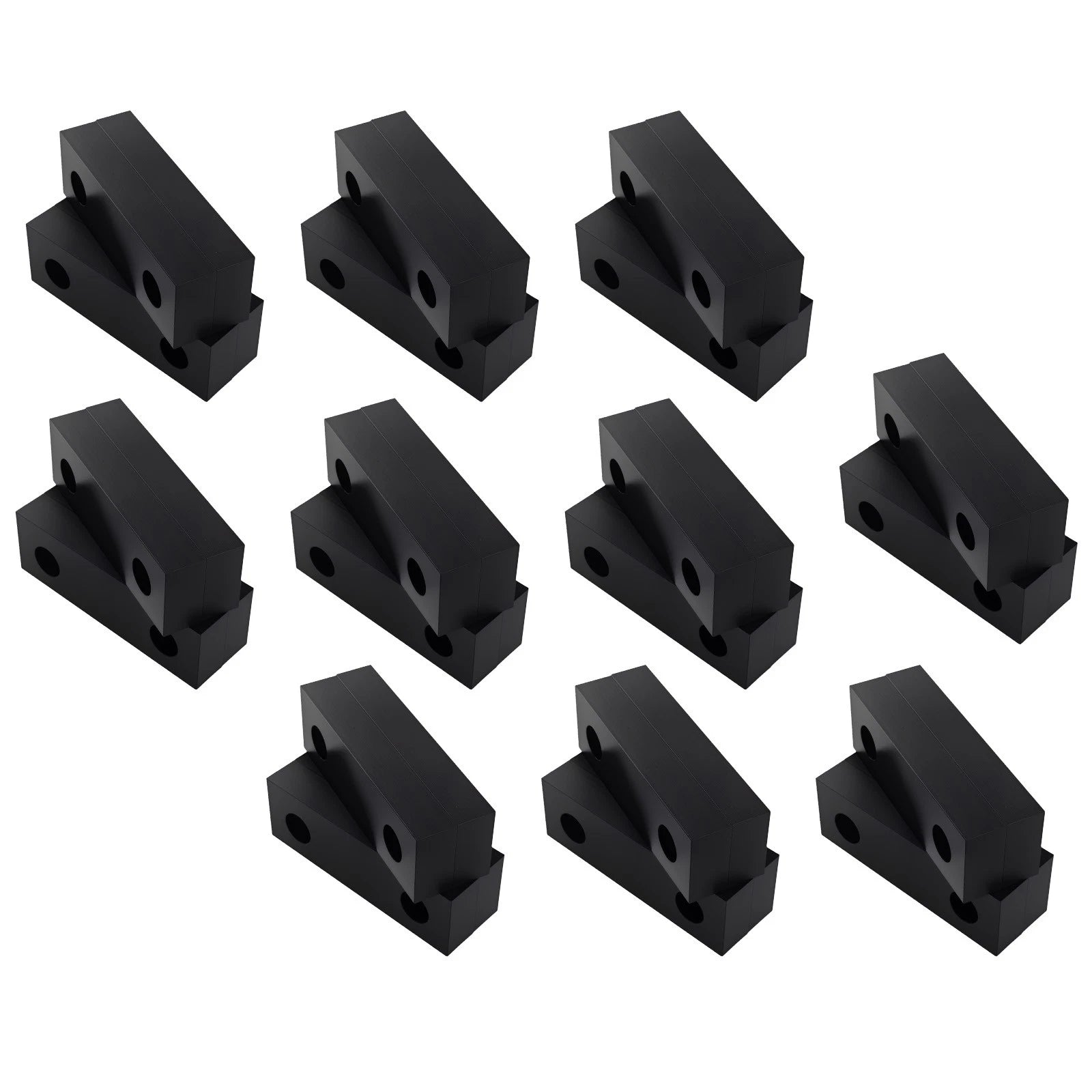 10 Pack Soft Jaws for Kurt 6" Vise (6"x2"x1")