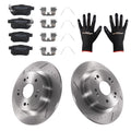 Rear Brake Rotors and Pads Kit for Acura TSX (2009–2014) Honda Accord (2008–2017) S31479