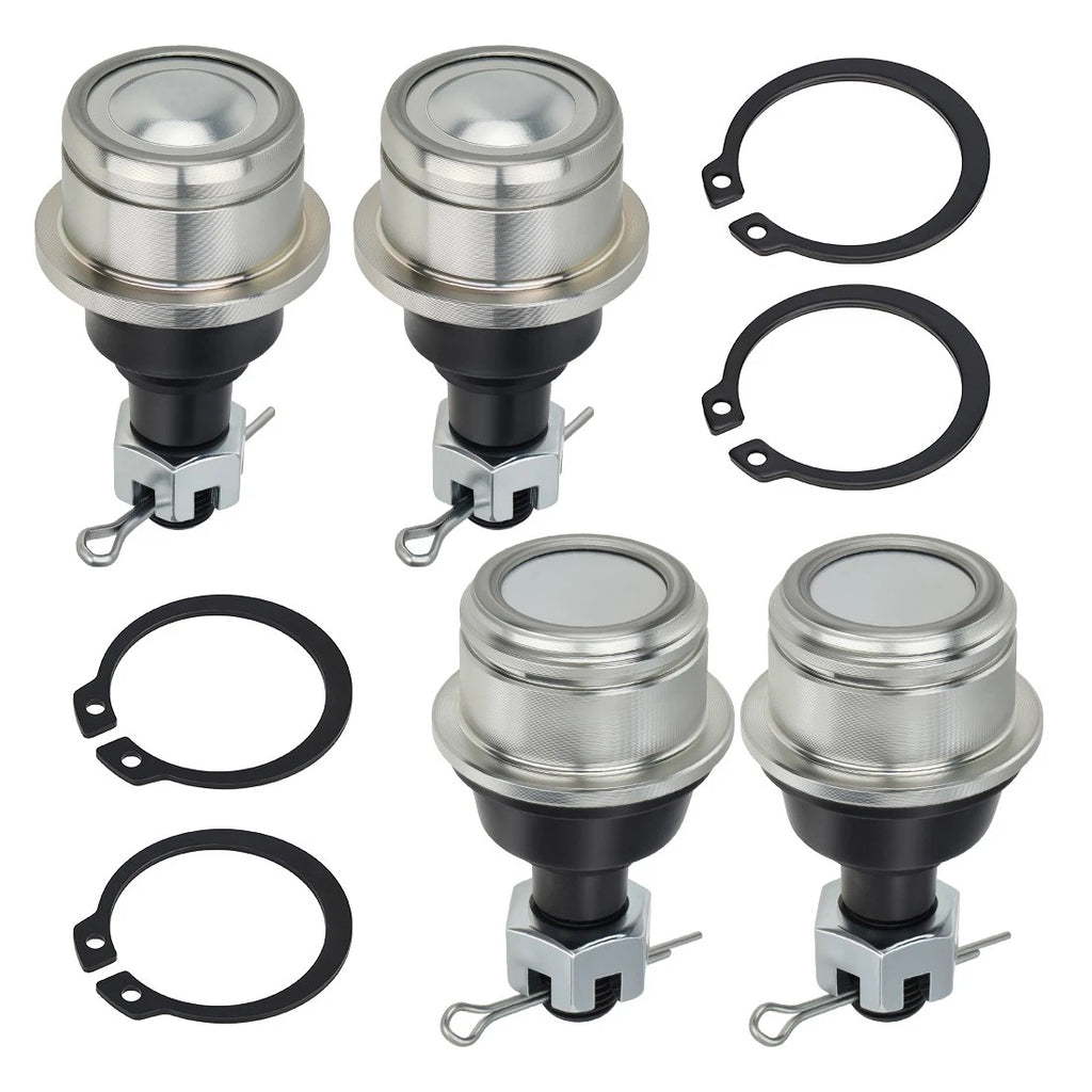 4X Upper & Lower Ball Joints for Honda Rancher TRX350 400 420 (2000–2023)
