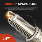 Set of 4 Ignition Coils & Iridium Spark Plugs for Nissan Altima Rogue Versa