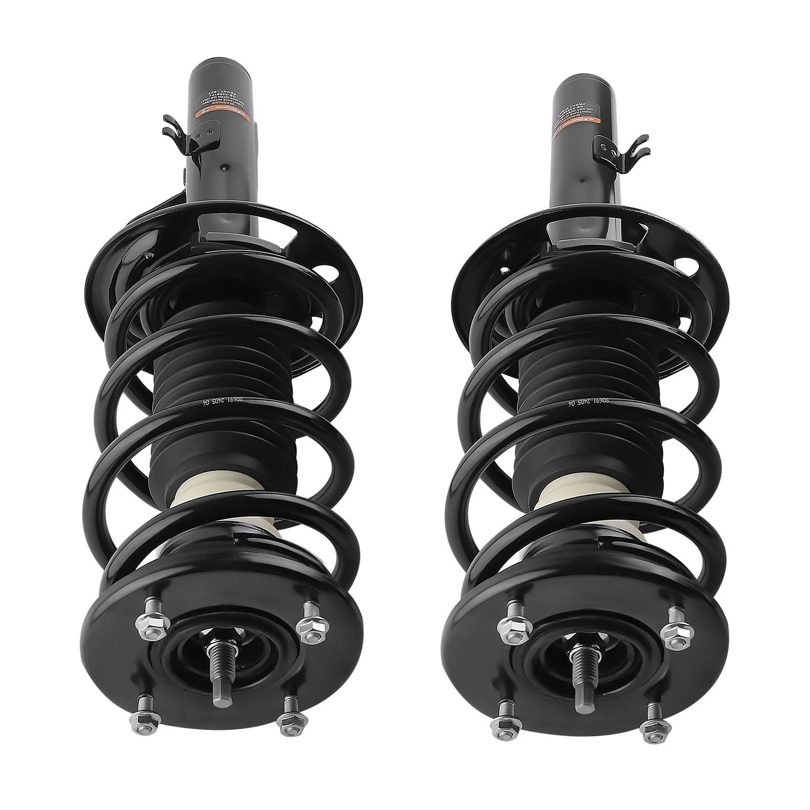 Pair Front Struts w/ Coil Spring Assembly for Ford Flex (2009–2012)