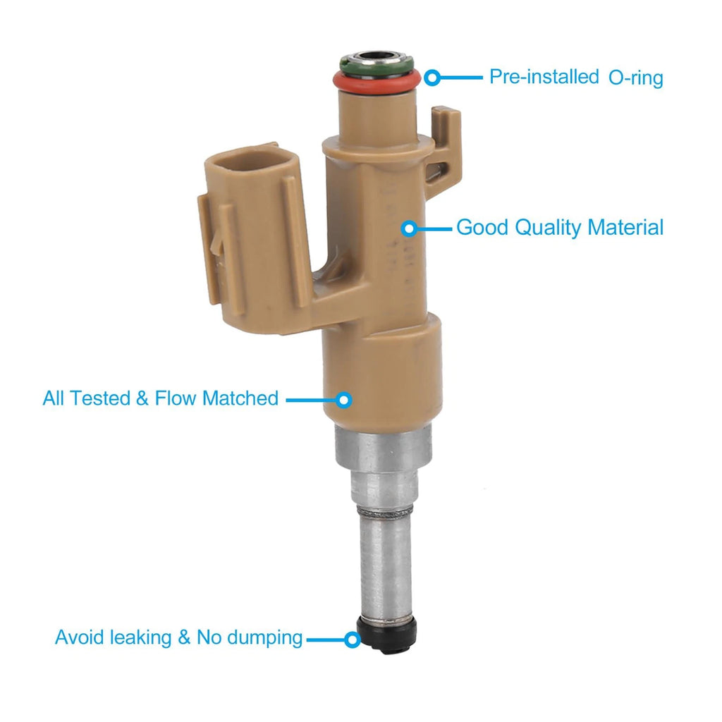 Fuel Injector 23250-38040 for Toyota Tundra Sequoia 4.6L 5.7L (2008–2010)