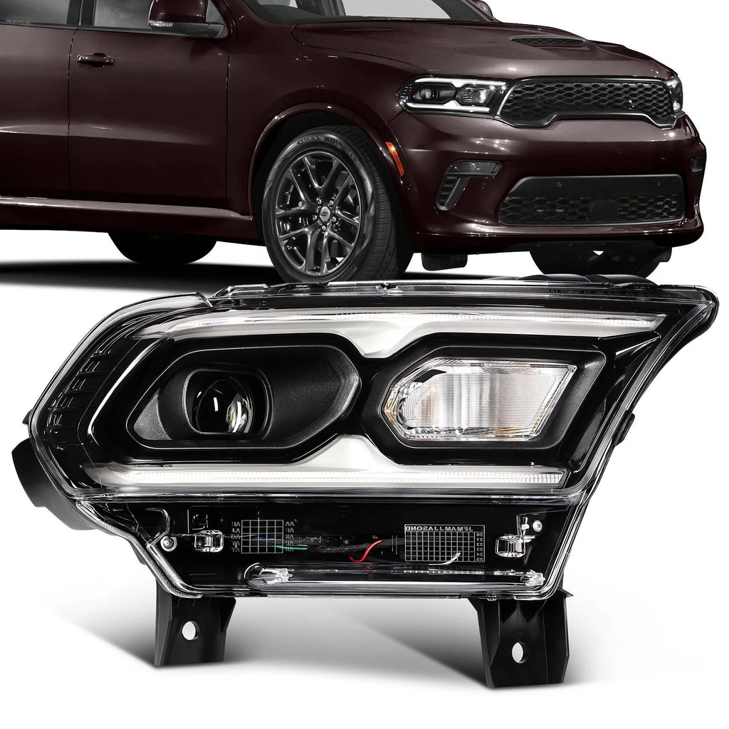 Right Side LED Headlight Assembly for Dodge Durango (2021–2024)