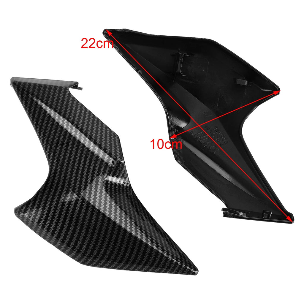Carbon Front Side Nose Cover Headlight Panel for Kawasaki Z900 (2020–2021)
