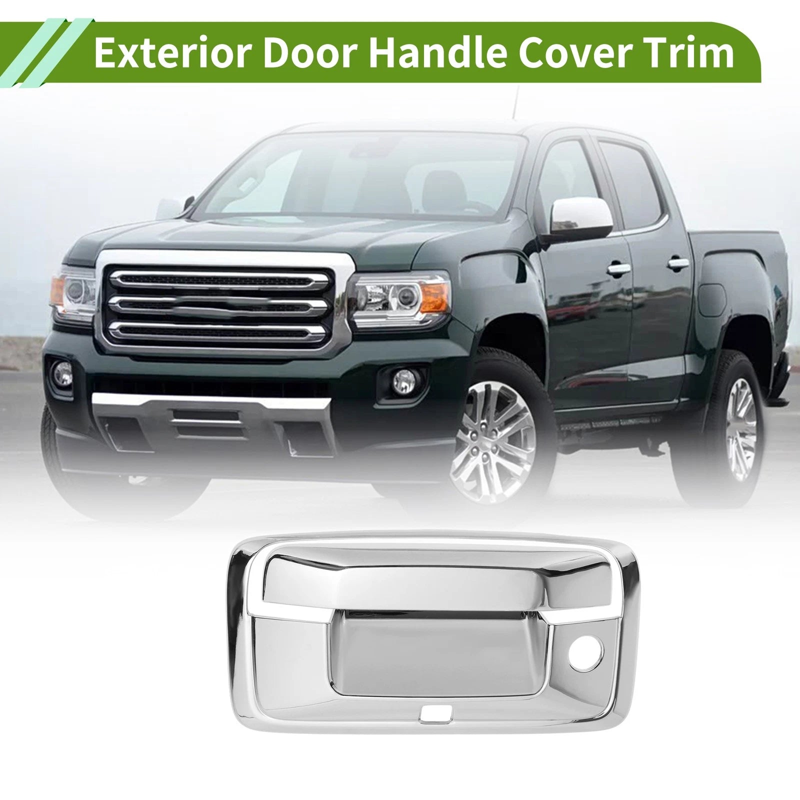 Set of 1 Exterior Door Handle Cover Trim for Chevy Colorado (2014–2022) ABS