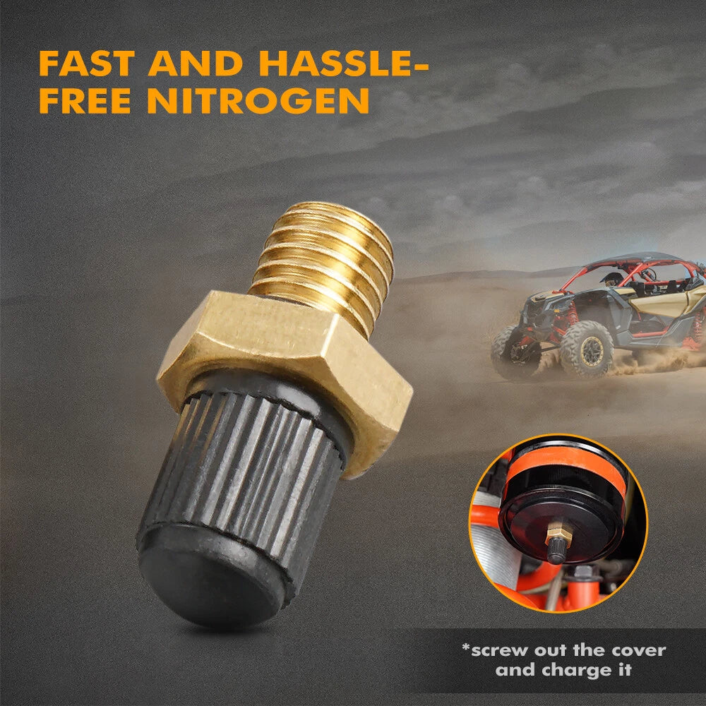 Brass M8 Nitrogen Shock Schrader Valve for Kawasaki CAN-AM