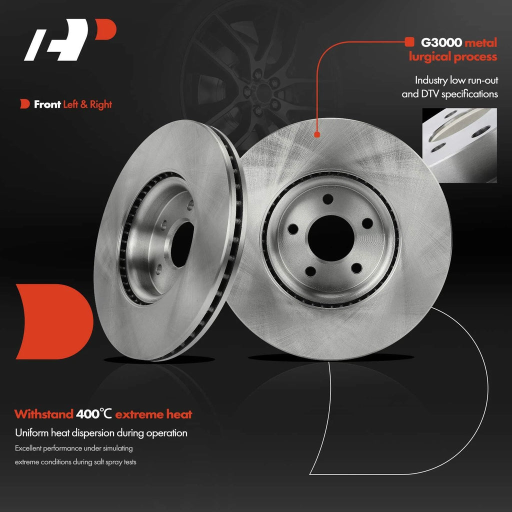 Front Side Disc Brake Rotors for Ford Escape (2013-2019)