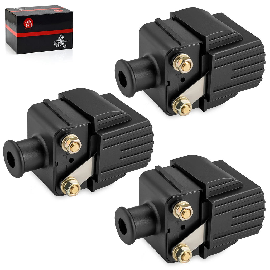 3 Pack Ignition Coil for Mercury Mariner 50-90 HP (1990–2006) 339-832757A4