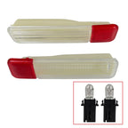 Set of 2 Front Rear Door Panel Courtesy Lights for Chevrolet GMC Cadillac (2002–2006)