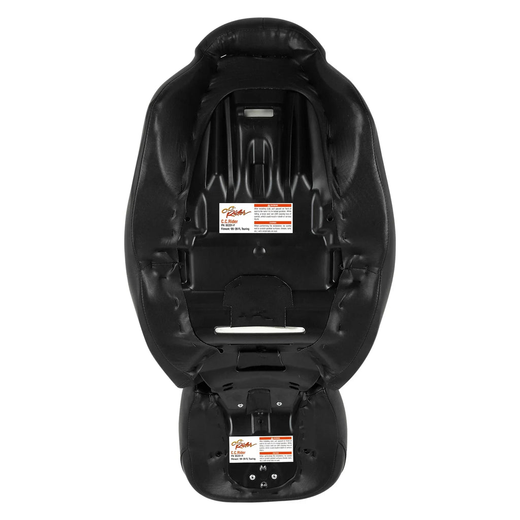 Driver Passenger Gel Seat for Harley Touring CVO Road Street Glide (2009-2023)