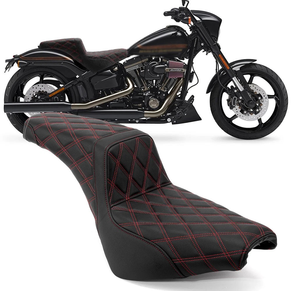 One-Piece Driver Passenger Seat for Harley Softail Slim FLSL (2018–2021)