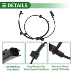 ABS Wheel Speed Sensor No. 4670A816 for Mitsubishi Outlander Sport (2011–2021)