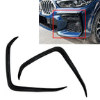 Pair Front Bumper Side Splitter Spoiler for BMW X6 G06 (2019–2022)
