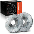 Front Drilled Brake Rotors for Nissan Sentra Versa (2007–2012)
