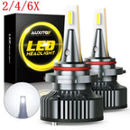 2X 9005 HB3 LED Headlight Bulbs for