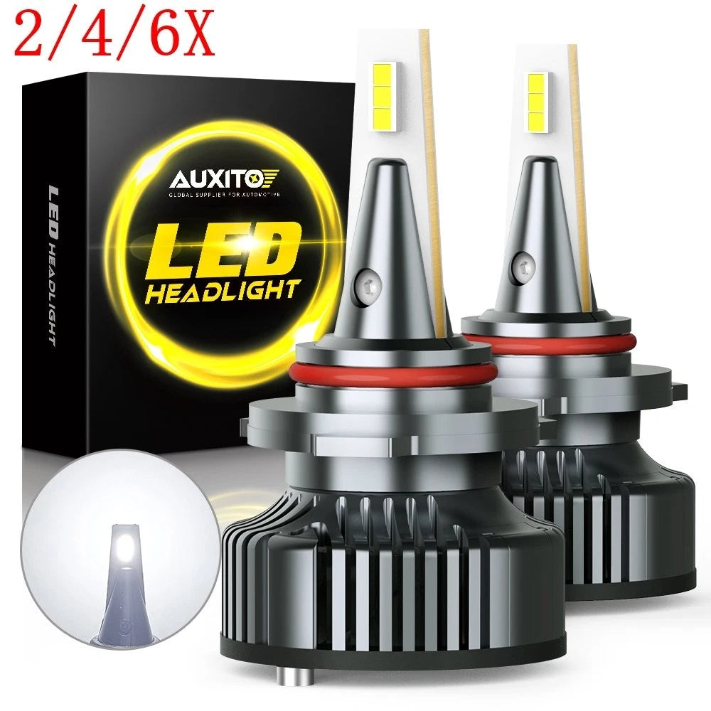 2X 9005 HB3 LED Headlight Bulbs for