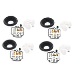 4X Carburetor Repair Kit for Mikuni BST36 Suzuki GSXR1100 (1989-1998)