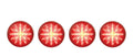 LED Tail Brake Lights Rear Set for 1980-1982 Chevy Corvette Bubble Style