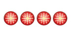 LED Tail Brake Lights Rear Set for 1980-1982 Chevy Corvette Bubble Style