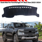 Anti-Sun Dash Mat Cover Cove Pad for Ford Ranger PY Next Gen (2022–2024)