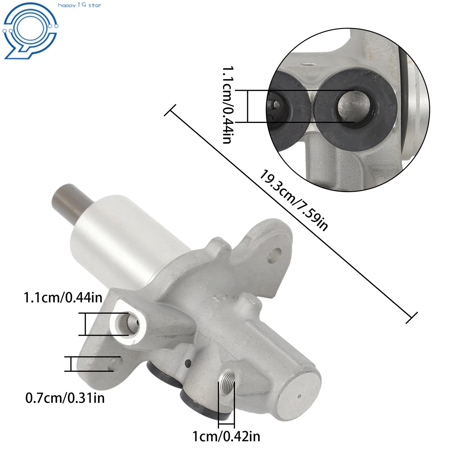 Brake Master Cylinder for BMW X5 X6 (2007–2019)