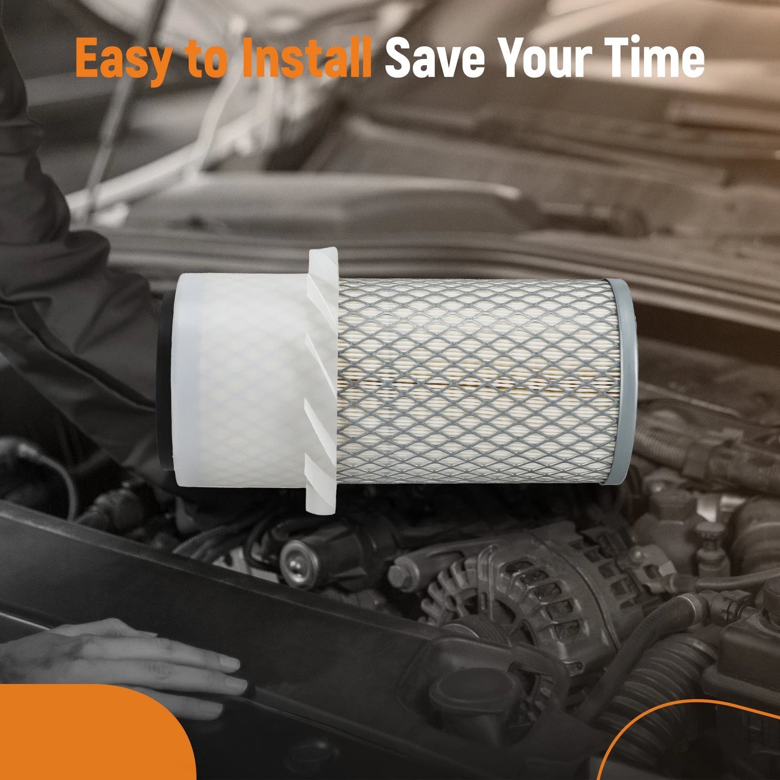 Air Filter for Kubota B6100HST B8200HST L225DT L2350DT (1980–1990) 15272-11220