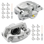Set of 2 Front Disc Brake Calipers w/ Bracket for Lexus IS250 (2006–2015)