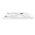Racing Skull Polished Radiator Grill for Kawasaki Vulcan VN1500 VN1600 (2002-2008)