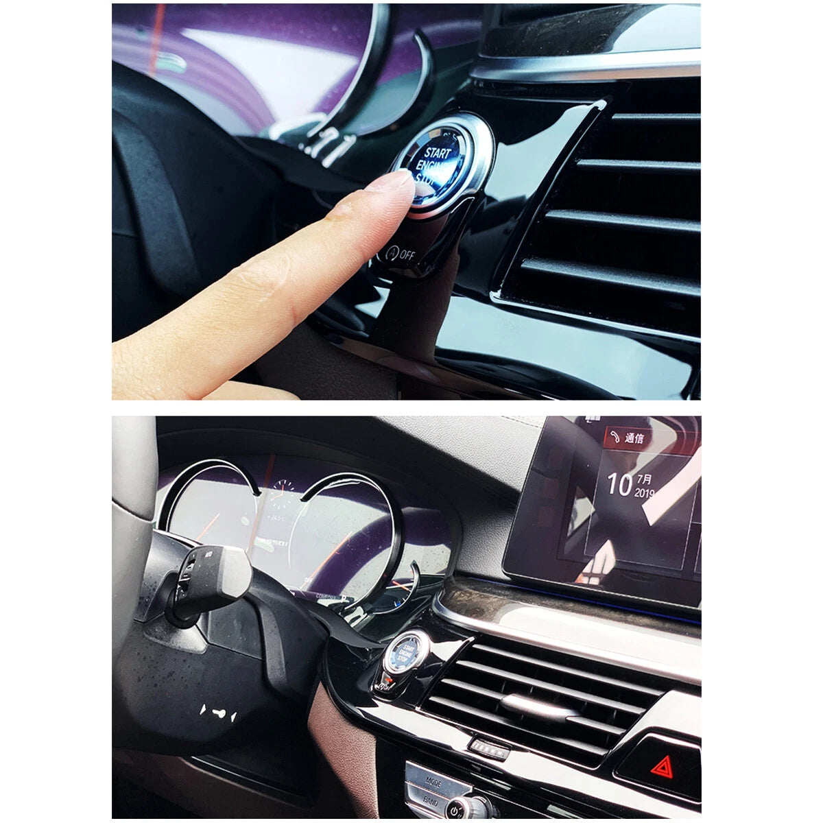 Engine Start Stop Switch Button for BMW E90 (2006–2012)