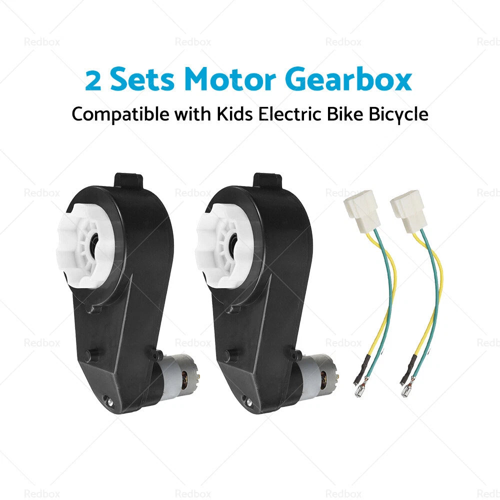 Electric Motor Gear Box for Ride On Bike Car (12V 40000RPM)