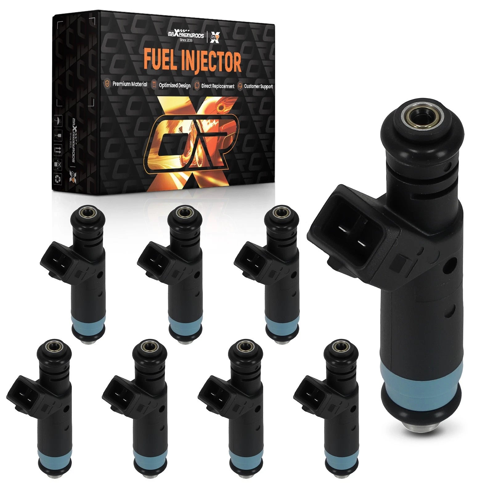 8pcs Fuel Injector for Ford GM V8 EV1 LT1 LS1 LS6 (1992–2002) 109991 110324