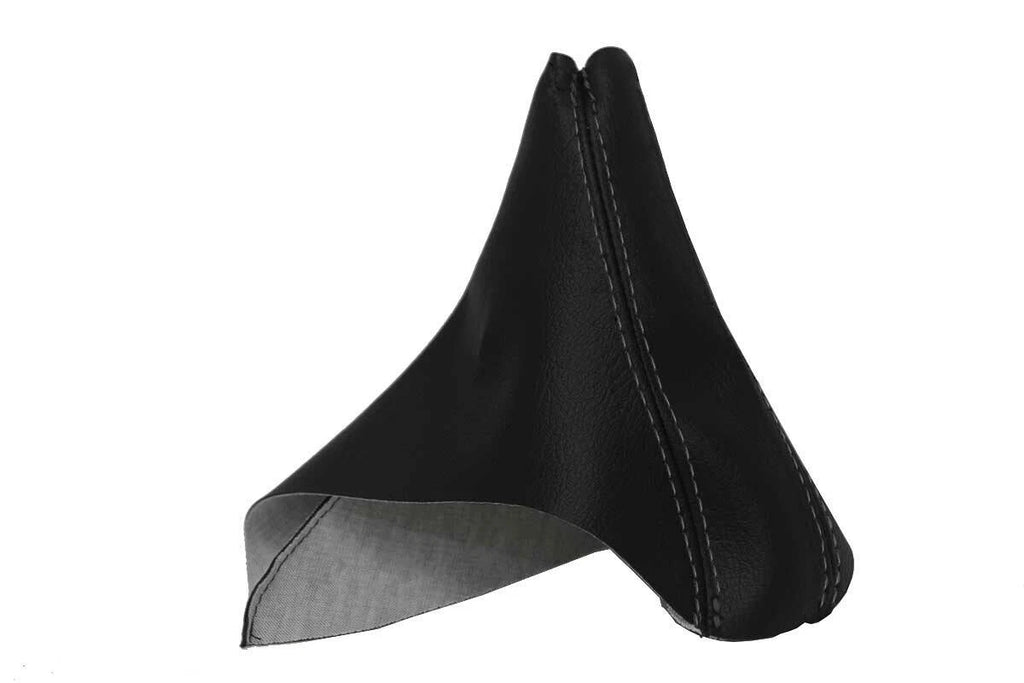 Leather Emergency Brake Boot Cover for BMW E90 (2005–2013) Black