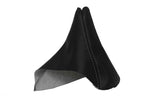 Leather Emergency Brake Boot Cover for BMW E90 (2005–2013) Black