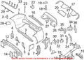 Rear Parking Aid System Wiring Harness 1664401532 for Mercedes