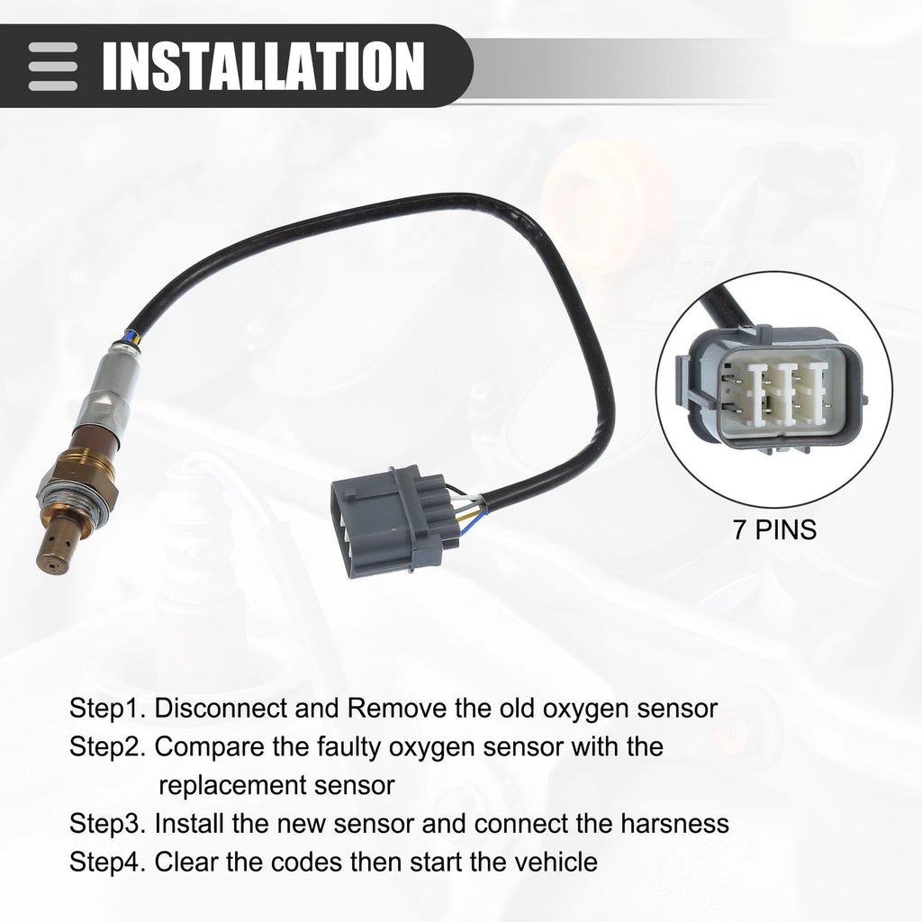 O2 Oxygen Sensor for Honda Civic (1992–1995) No. 36531P07003